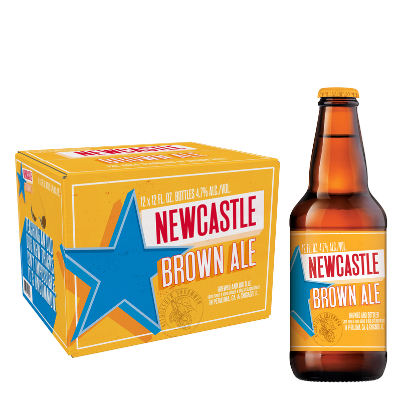 Newcastle Brown Ale 12pk 12oz Btl 4.7% ABV