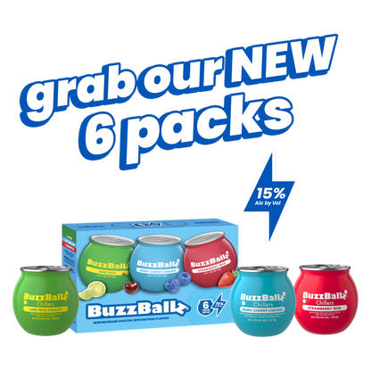 BuzzBallz Variety Pack 6pk 187ml
