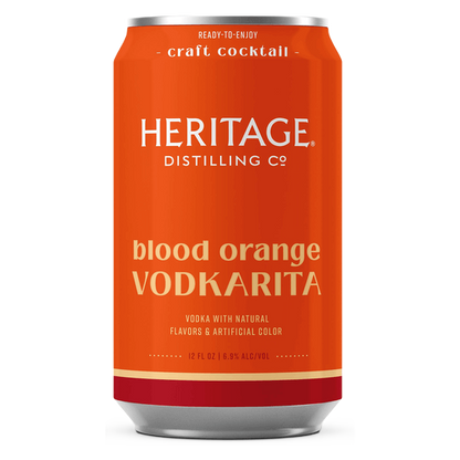 Heritage Distilling Co Blood Orange Vodkarita 4pk 12oz Can 6.9% ABV