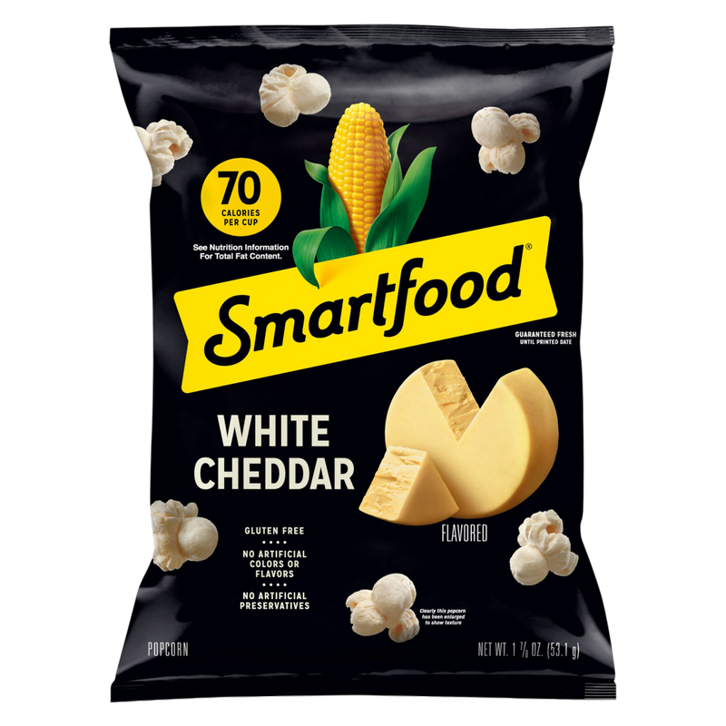 Smartfood Popcorn White Cheddar, 1.875oz