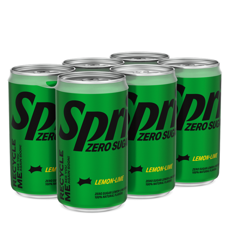 Sprite Zero Sugar 6pk 7.5oz Mini Can