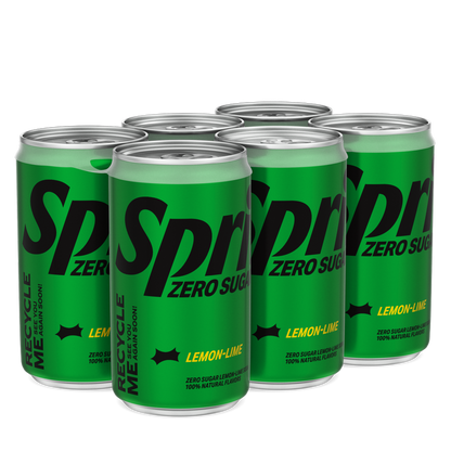 Sprite Zero Sugar 6pk 7.5oz Mini Can