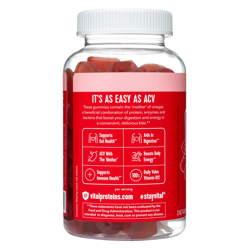 Vital Proteins Apple Cider Vinegar Gummies 60ct