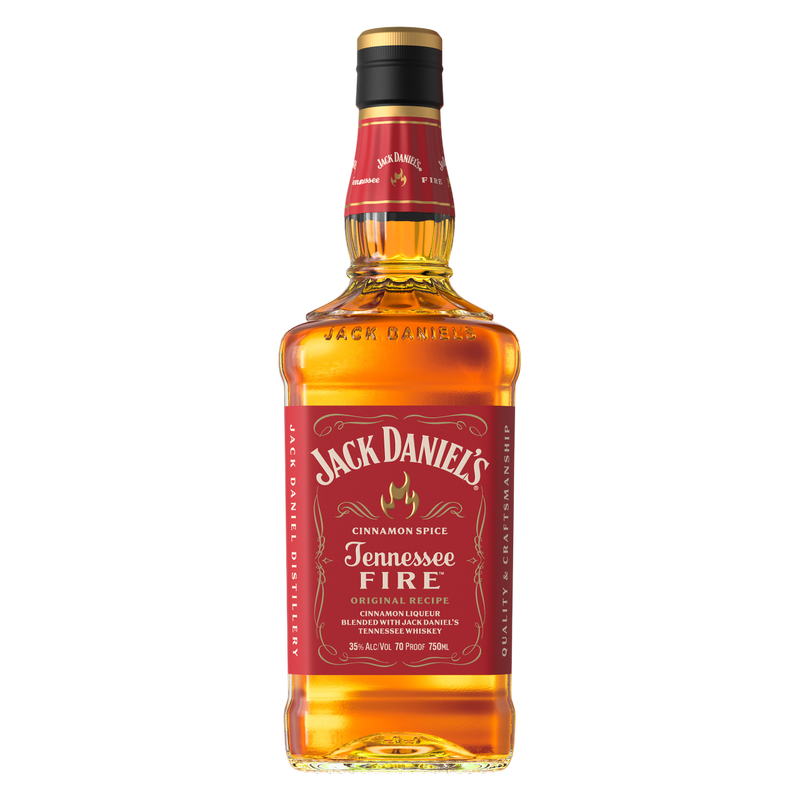 Jack Daniel's Tennessee Fire Whiskey 750ml (70 Proof)