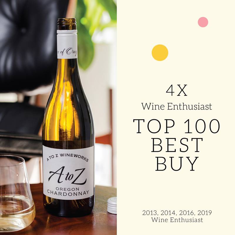 ワイン AAA A To Z Chardonnay 750ml - A to Z – BevMo!