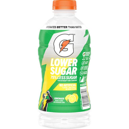 Gatorade Lower Sugar Lemonade 28oz Btl