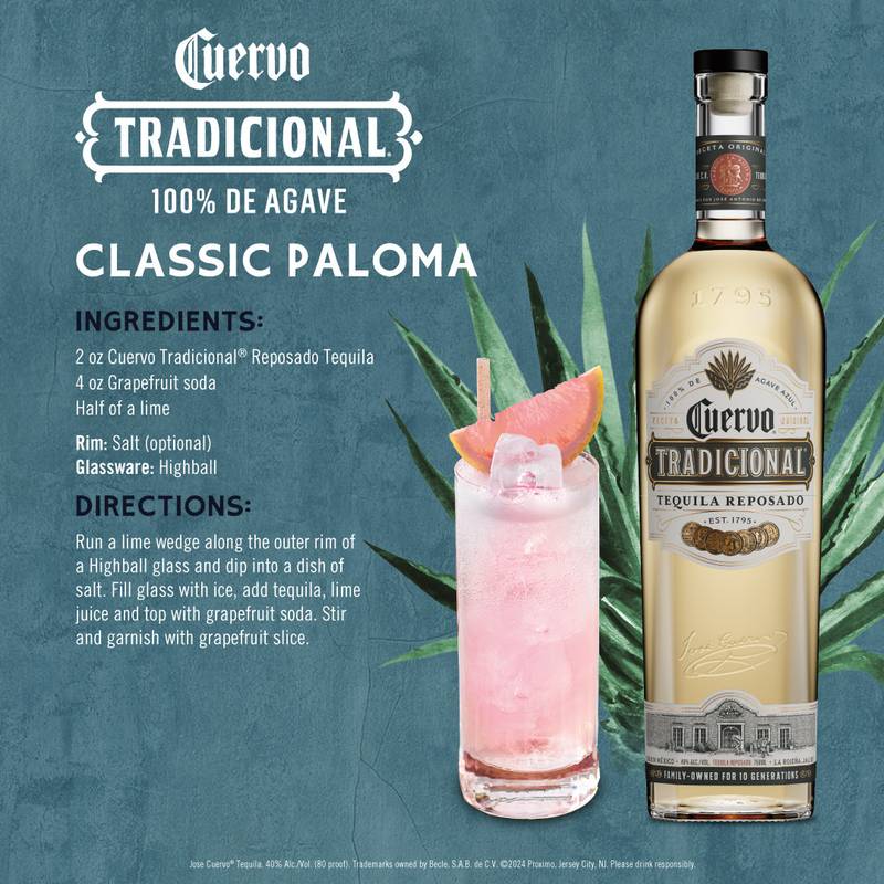 Jose Cuervo Tradicional Reposado Tequila 750ml (80 Proof) - Jose