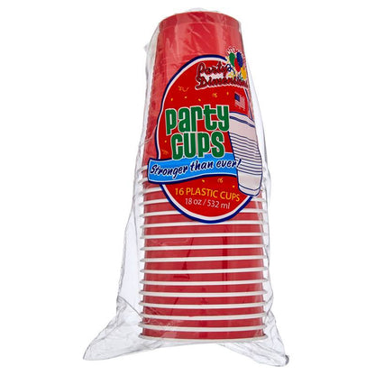 Party Dimensions Red Party Cups 16ct