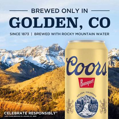 Coors Banquet 30pk 12oz Can 5.0% ABV