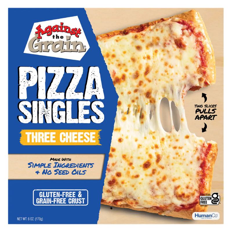Against The Grain Cheese Pizza Singles 6oz