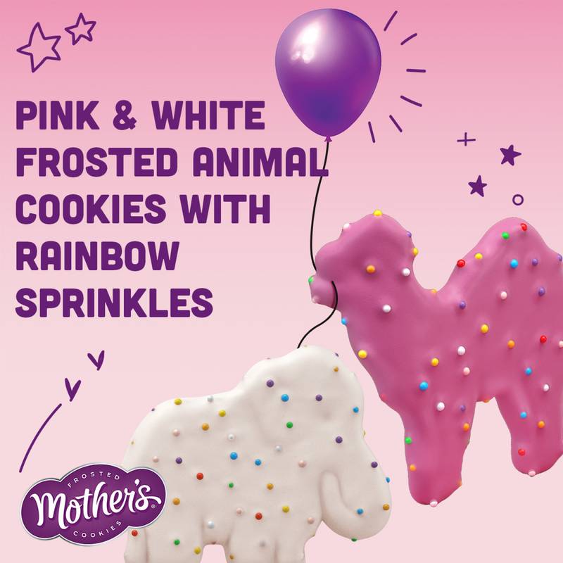 Mother’s Original Circus Animal, Frosted Cookies, 3 oz Bag