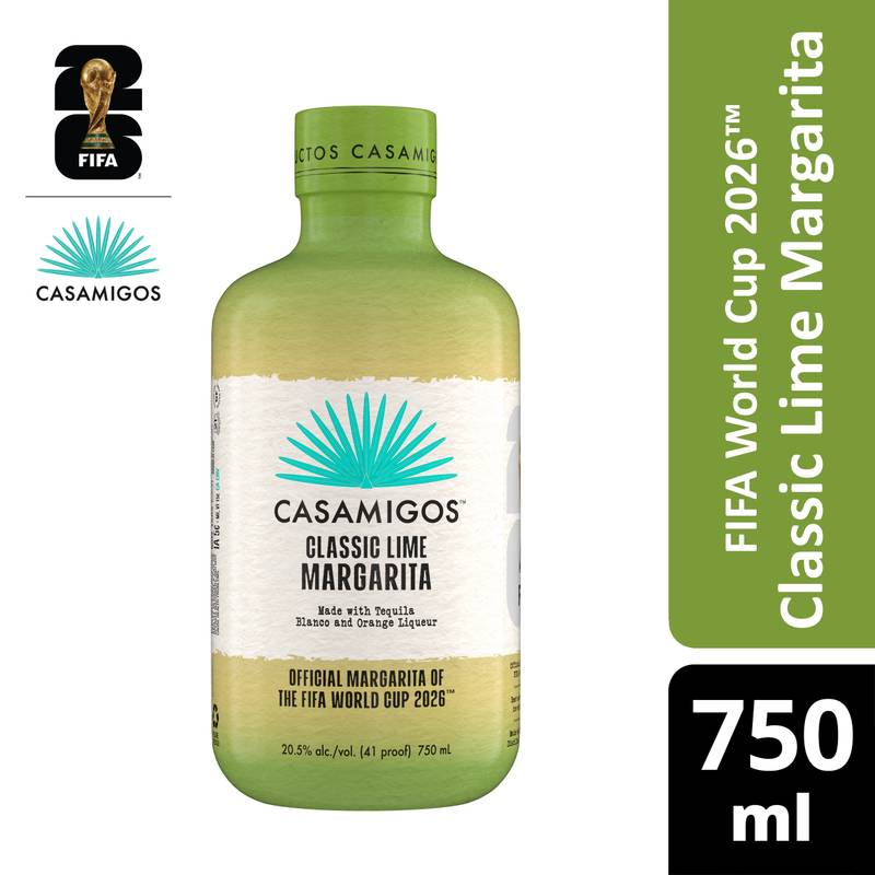 Casamigos Classic Lime Ready-to-Serve Margarita, FIFA World Cup 2026™ Limited Edition 750ml