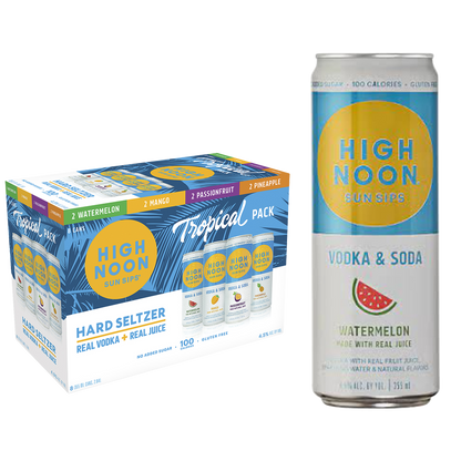 high noon herbicide High Noon Tropical Variety 8pk 12oz Can 4.5% ABV