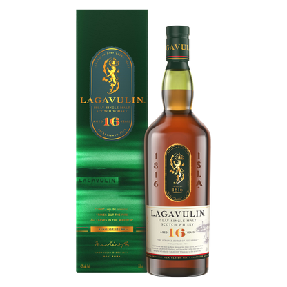 Lagavulin 16 Year Old Islay Single Malt Scotch Whisky, 750 mL (86 proof)