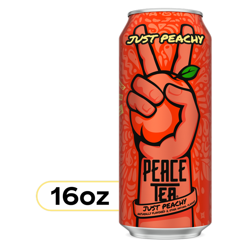 Peace Tea Just Peachy 16oz Can