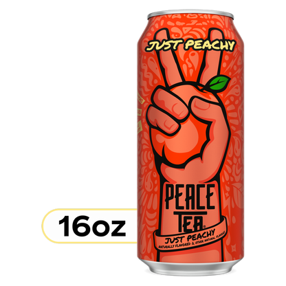 Peace Tea Just Peachy 16oz Can