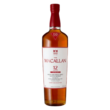 Macallan Single Malt Scotch 12 Year 110 Proof