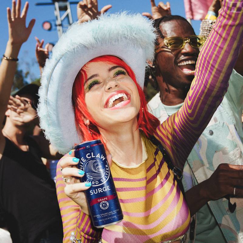 White Claw Surge Grape 19.2oz Can 8% ABV