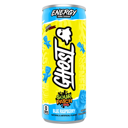 GHOST Energy Zero Sugar Sour Patch Kids Variety Pack 4pk 8.4oz Can