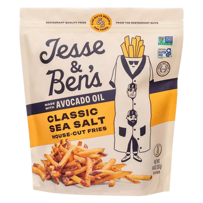 Jesse and Ben's Classic Sea Salt House Cut Fries 14oz