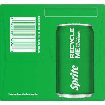 Sprite 10pk 7.5oz Mini Can