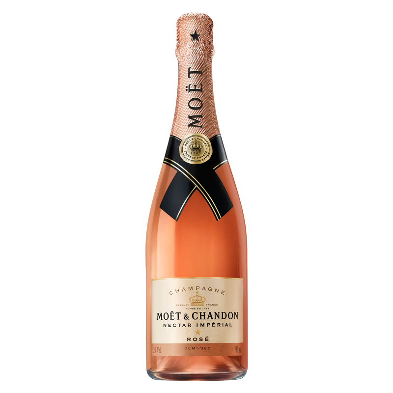 Moet & Chandon Nectar Imperial Rose Champagne 750ml