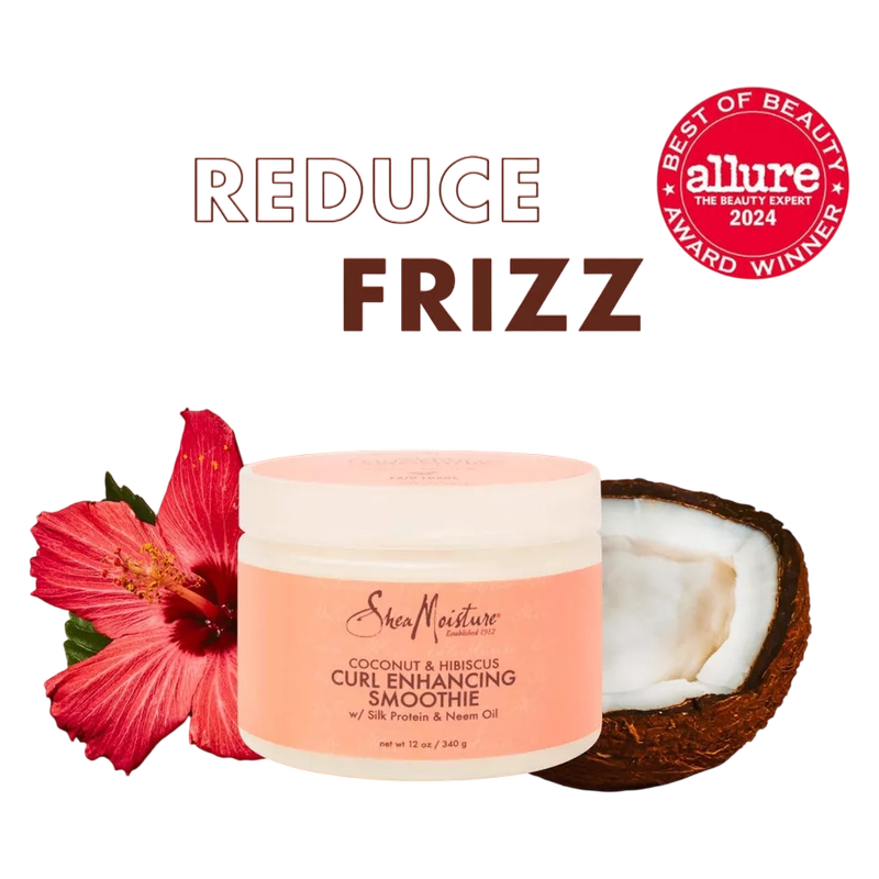 SheaMoisture Coconut and Hibiscus Curl Enhancing Smoothie, 12oz
