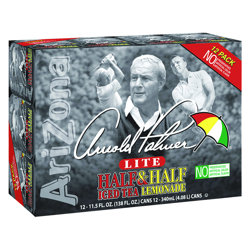 AriZona Arnold Palmer 12pk 11.5oz Can - Arizona – BevMo! AriZona Arnold Palmer 12pk 11.5oz Can - Arizona – BevMo!