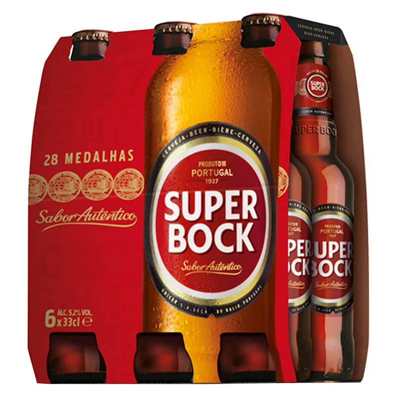 Unicer Super Bock 6pk 12oz Btl