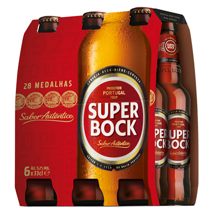 Unicer Super Bock 6pk 12oz Btl