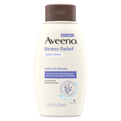 Aveeno Stress Relief Body Wash 12oz