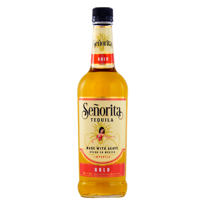 Senorita Gold Tequila 750ml (80 Proof)