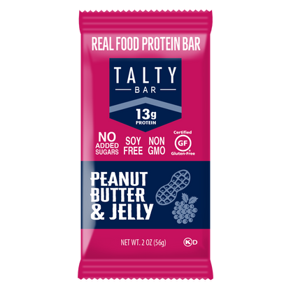 Talty Bar Peanut Butter & Jelly 2oz