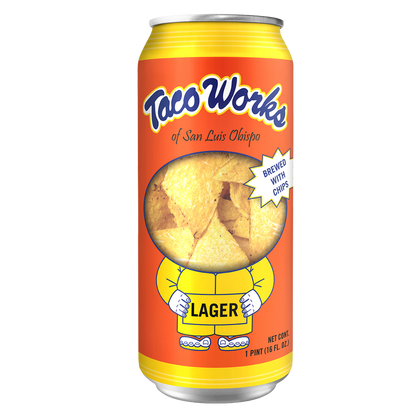 Slo Brewing Co. Limited Release - Taco Works Lager 4pk 16oz