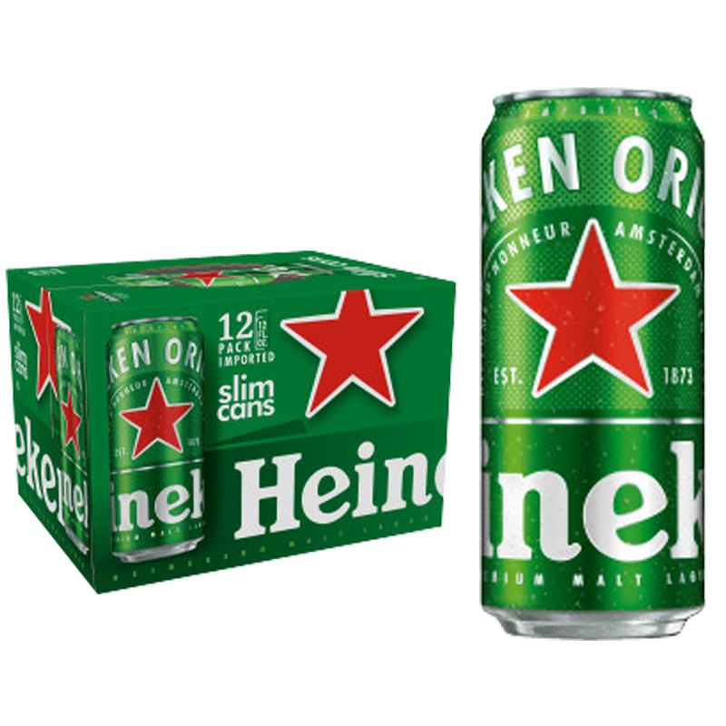 Heineken 12pk 12oz Can 5.0% ABV