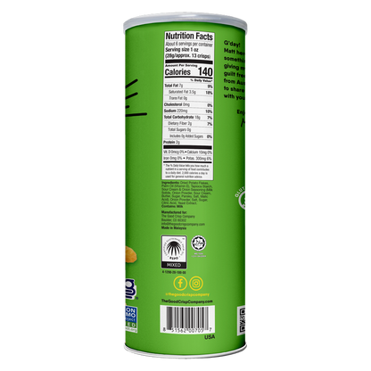 The Good Crisp Company Sour Cream & Onion Potato Crisps 5.6oz
