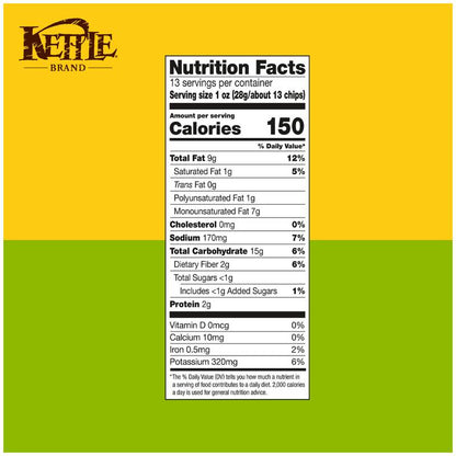 Kettle Brand Jalapeno Potato Chips 13oz