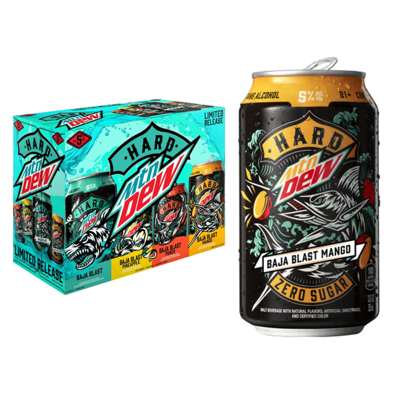Hard Dew Baja Blast Variety Pack 12pk 12oz Cans Hard Mountain Dew hard-dew-baja-blast-variety-pack-12pk-12oz-cans-hard-mountain-dew