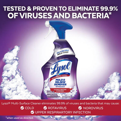 Lysol Bathroom Cleaner, Mold & Mildew Remover, 32oz