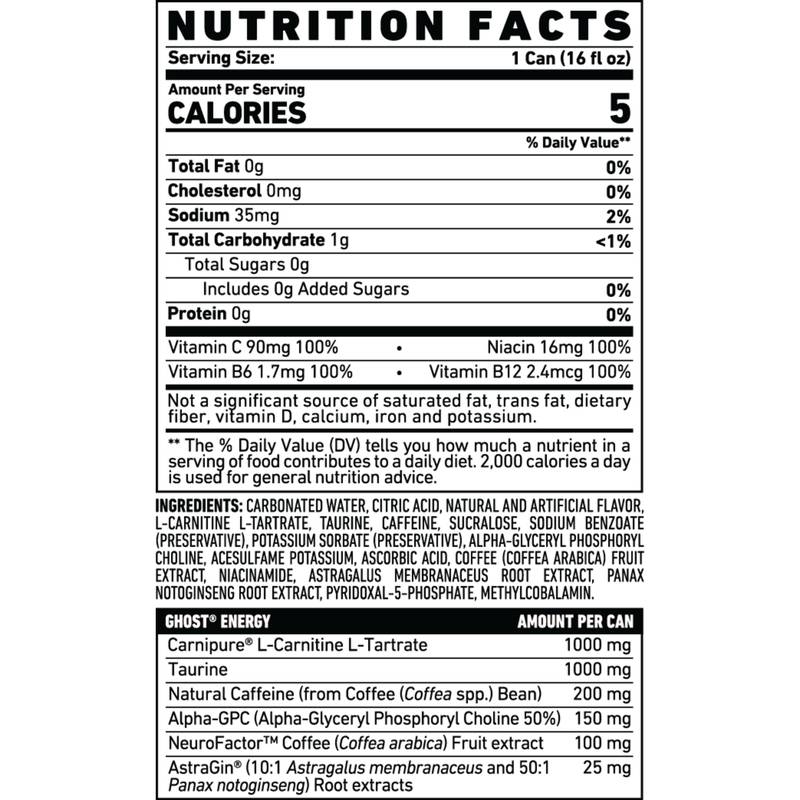 GHOST ENERGY Strawbango 16oz Can