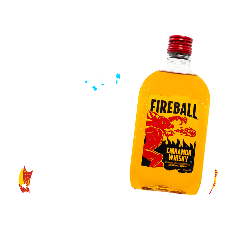 Fireball Hot Cinnamon Blended Whisky 375ml (66 Proof)
