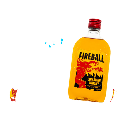 Fireball Hot Cinnamon Blended Whisky 375ml (66 Proof)