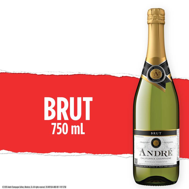 Andre Brut Sparkling Wine 750ml