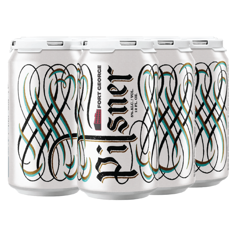 Fort George Pilsner 6pk 12oz Can