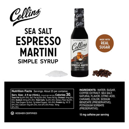 Collins Espresso Martini Syrup