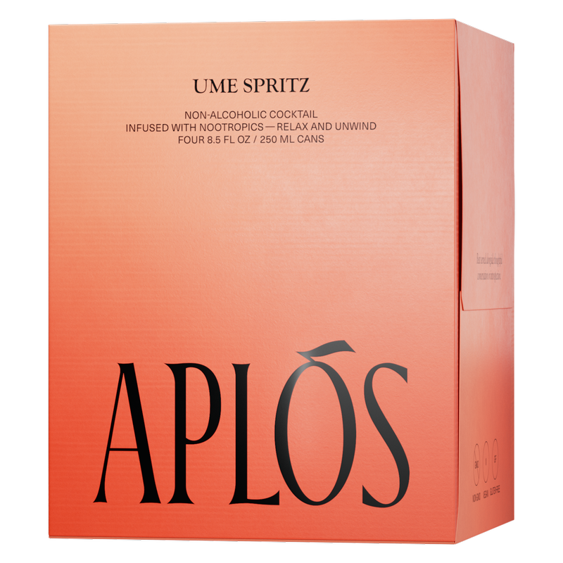 Aplós Ume Spritz Functional Non-Alc Cocktail 4pk 8.5oz Can
