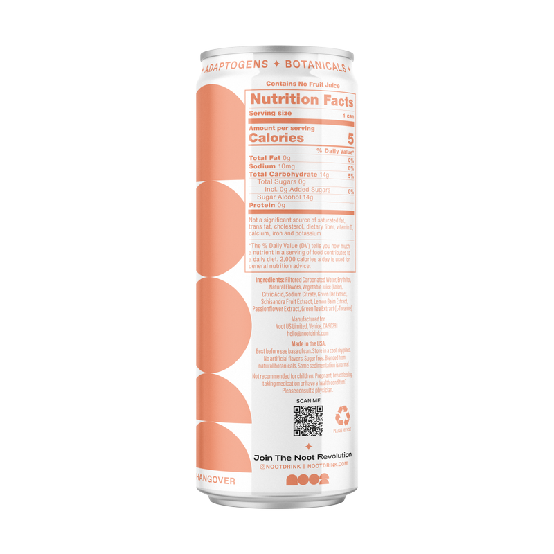 Noot Grapefruit Paloma Non-Alcoholic Cocktail 12oz Can