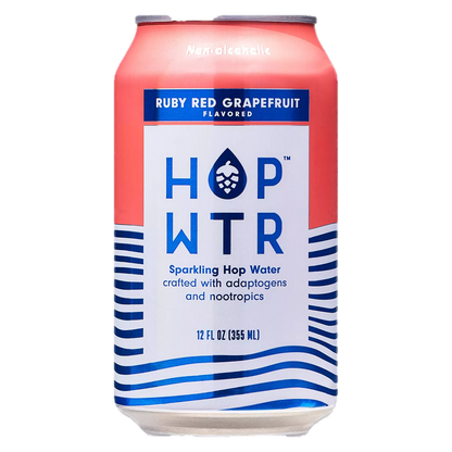 HOP WTR Ruby Red Grapefruit 6pk 12oz Can