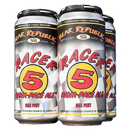 Bear Republic Racer 5 IPA 4pk 16oz Can