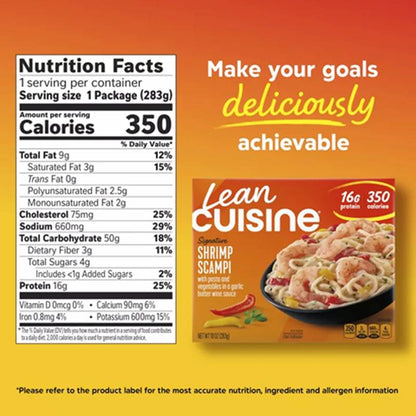 Lean Cuisine Protein Kick Shrimp Scampi 10oz